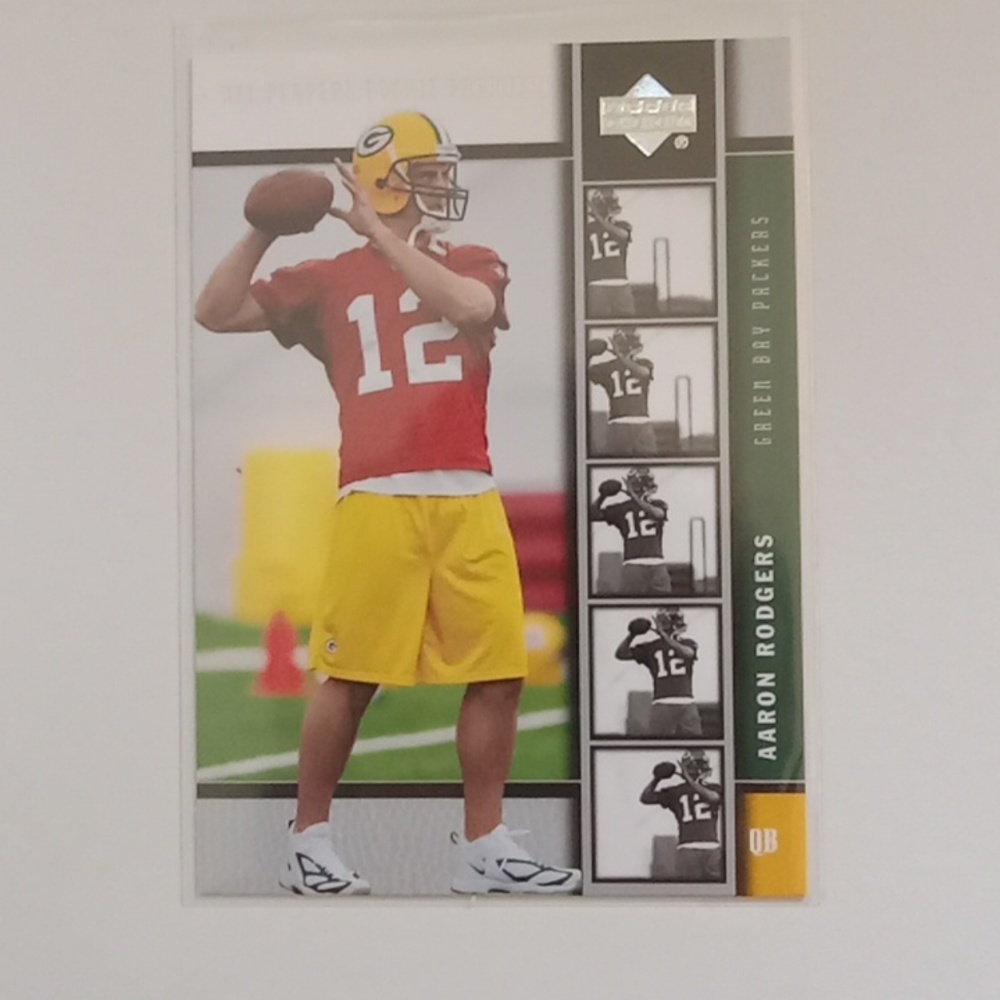 Aaron Rodgers rookie card